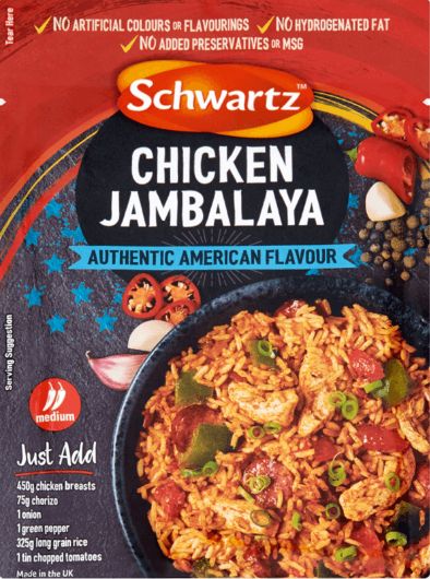 Schwartz Sachets - Chicken Jambalaya 6 x 35g